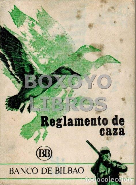 Libros de segunda mano: Reglamento de la Ley de Caza de 1971
