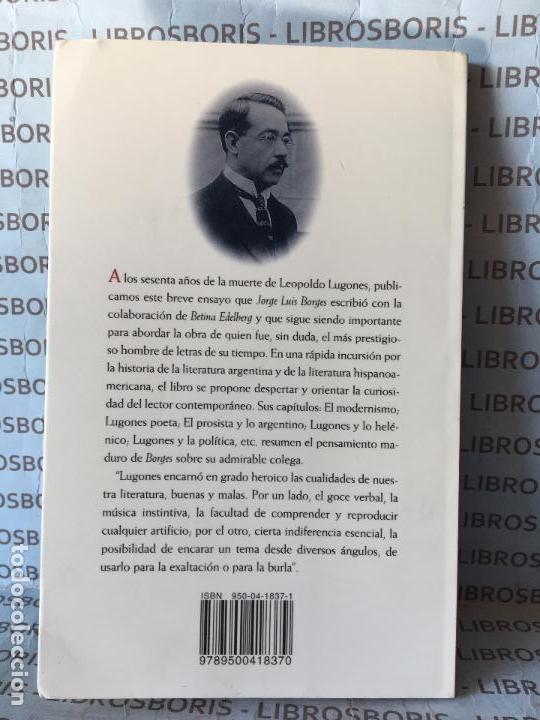 Libros de segunda mano: J.L. BORGES - LEOPOLDO LUGONES - EDITORIAL EMECE - Foto 3