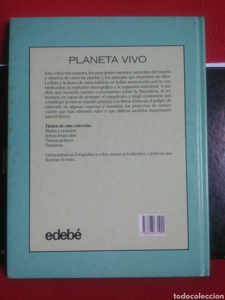 Libros de segunda mano: Planeta vivo,tierras polares. Ed:edebe - Foto 2