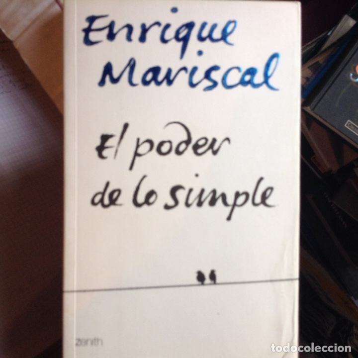 Libros de segunda mano: El poder de lo simple. Enrique Mariscal - Foto 1