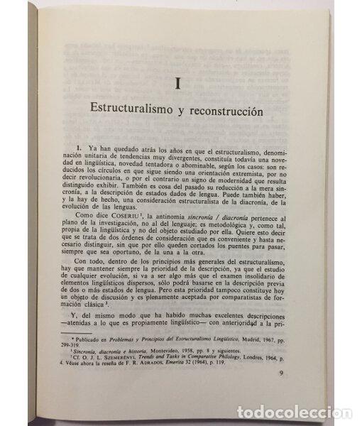 Libros de segunda mano: LENGUA E HISTORIA. MICHELENA, Luis. Paraninfo. 1985. - Foto 3