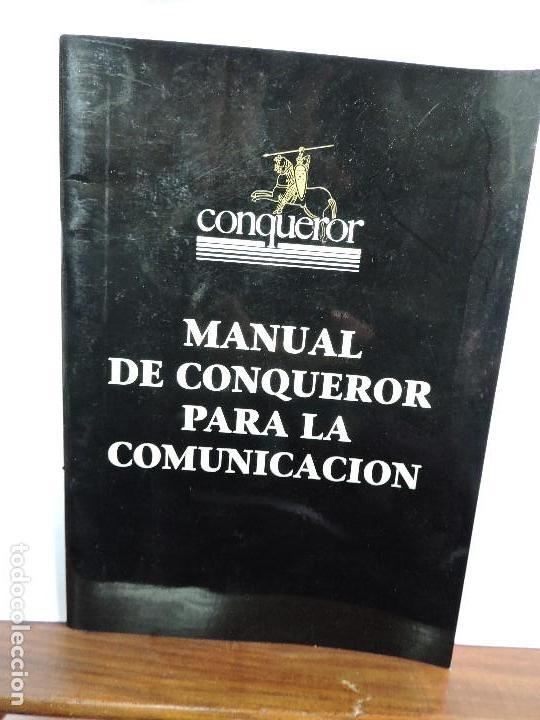 Libros de segunda mano: Manual de Conqueror para la comunicacion. Ed. Arjo Wiggins. Madrid 1992 - Foto 1