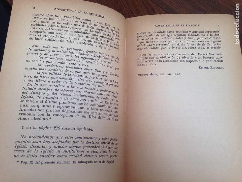 Libros de segunda mano: Libro El diablo. Papini - Foto 6