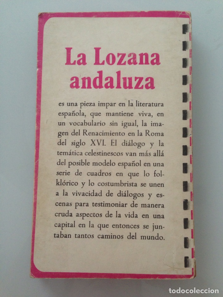 Libros de segunda mano: Libro La lozana andaluza. Francisco Delicado - Foto 2