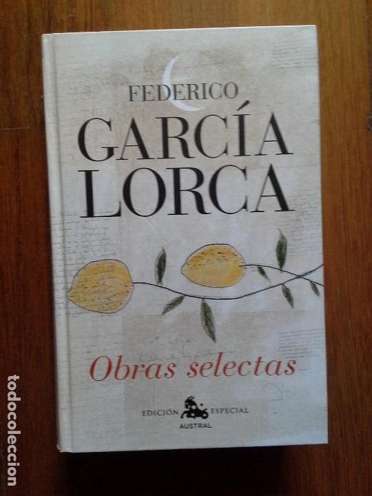 Libros de segunda mano: FEDERICO GARC&Iacute;A LORCA - OBRAS SELECTAS - AUSTRAL - Foto 1