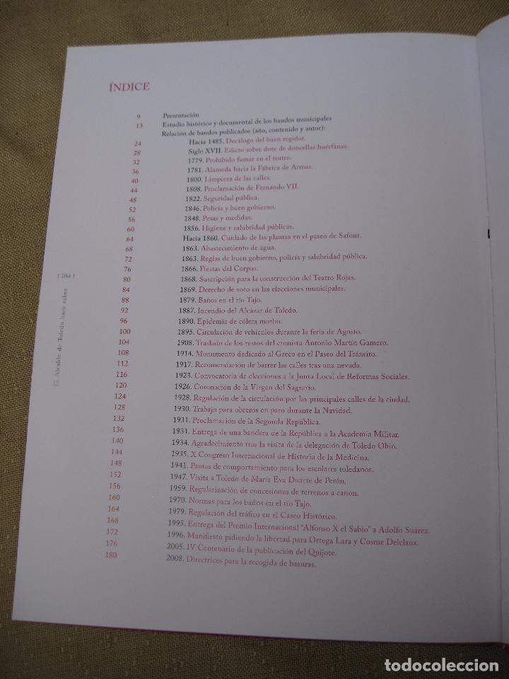 Libros de segunda mano: EL ALCALDE DE TOLEDO HACE SABER. - Foto 3