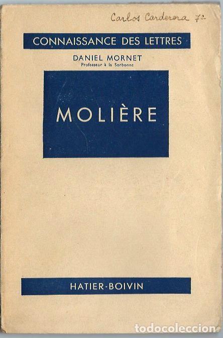 Libros de segunda mano: LIBRO 200 Pags. DE MOLIERE - CONNAISSSANCE DES LETTRES - EN FRANCES - Foto 1