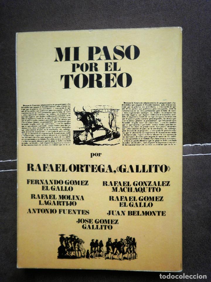 Libros de segunda mano: Mi paso por el toreo. - Foto 2