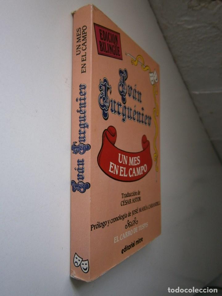 Libros de segunda mano: UN MES EN EL CAMPO Ivan Turgueniev MITRE 1983 EC - Foto 3
