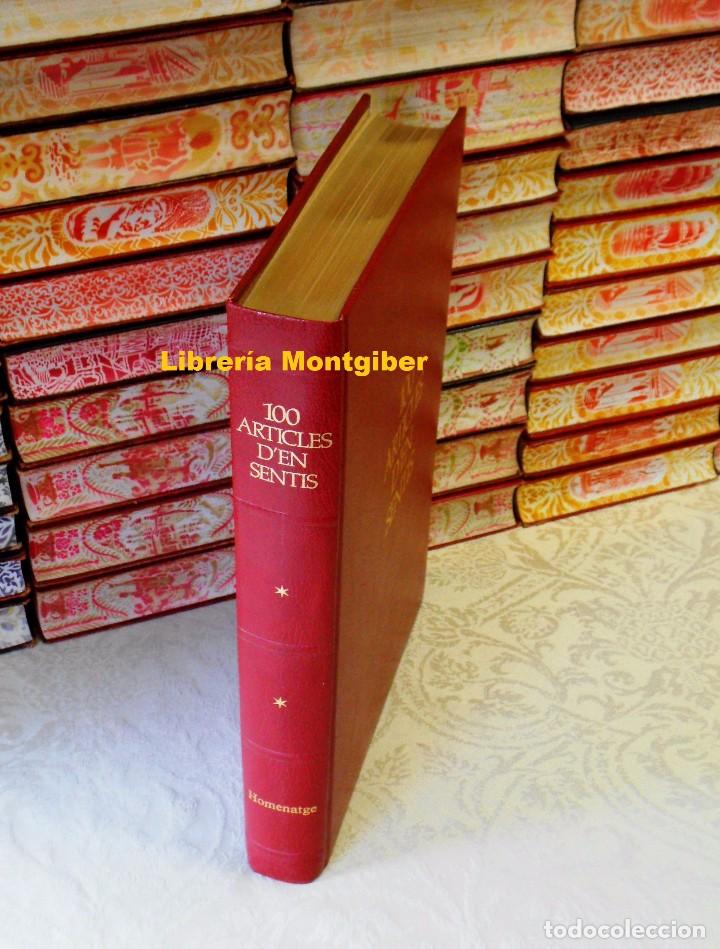 Libros de segunda mano: 100 ARTICLES DEN SENTIS . Autor : Sentis, Carles - Foto 2