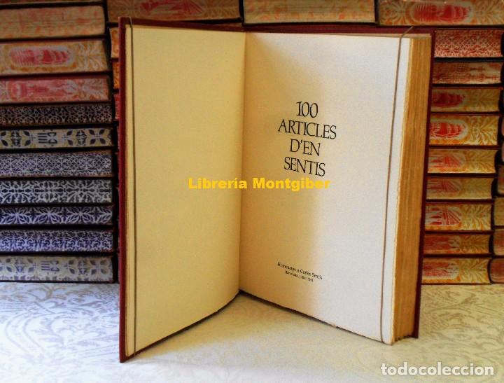 Libros de segunda mano: 100 ARTICLES DEN SENTIS . Autor : Sentis, Carles - Foto 4