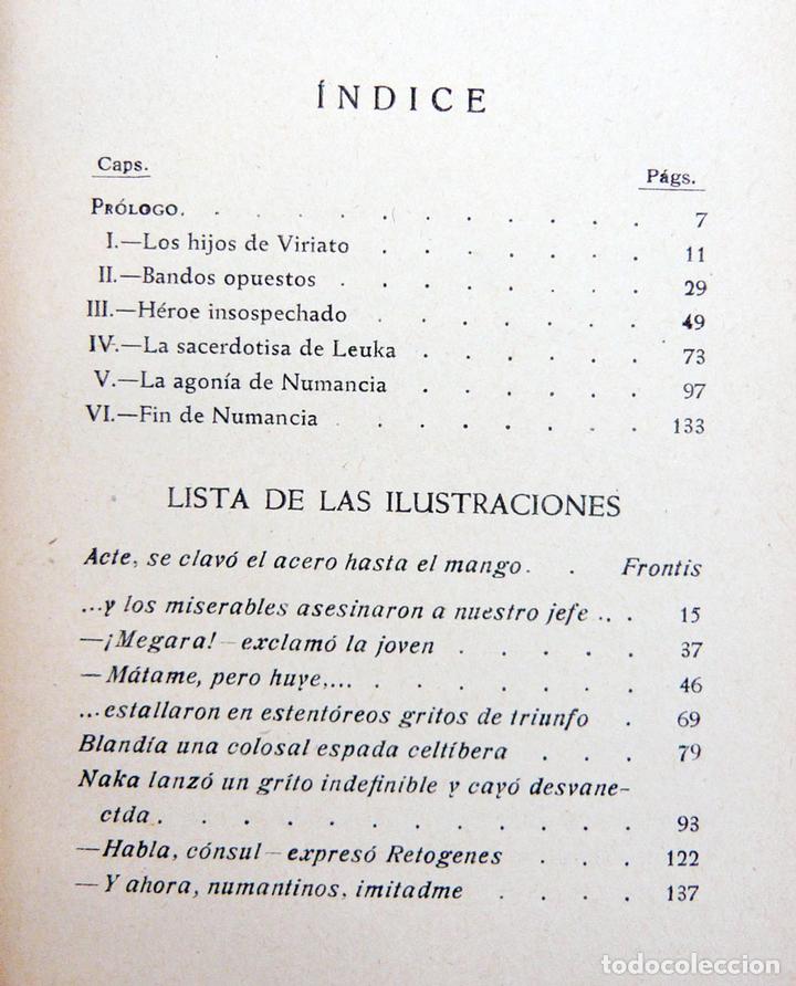 Libros de segunda mano: NUMANCIA / JOS&Eacute; POCH / ED. ARALUCE 1952 / ILUSTRADO - Foto 4
