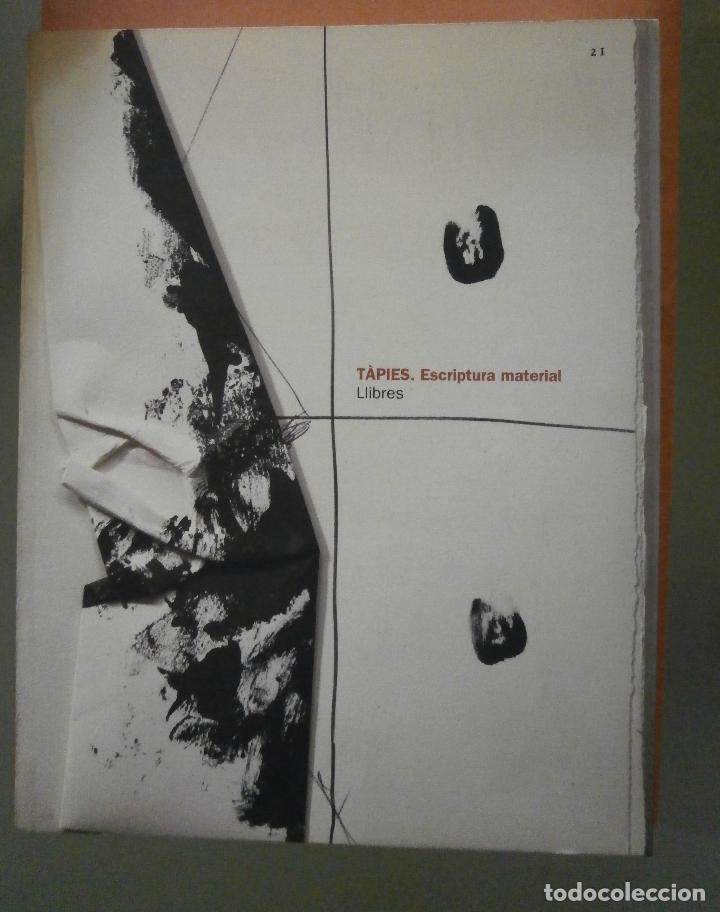 Libros de segunda mano: T&agrave;pies. Escriptura material. Llibres. Cat&agrave;leg de lExposici&oacute; - Foto 1