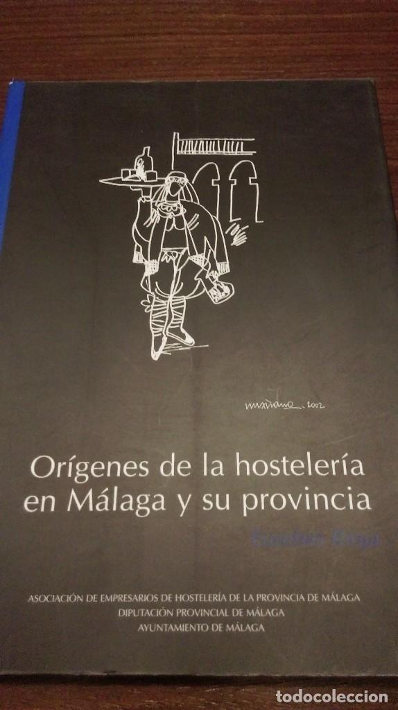 Libros de segunda mano: Origenes de la hosteleria en Malaga y su provincia. Eusebio Rioja - Foto 1
