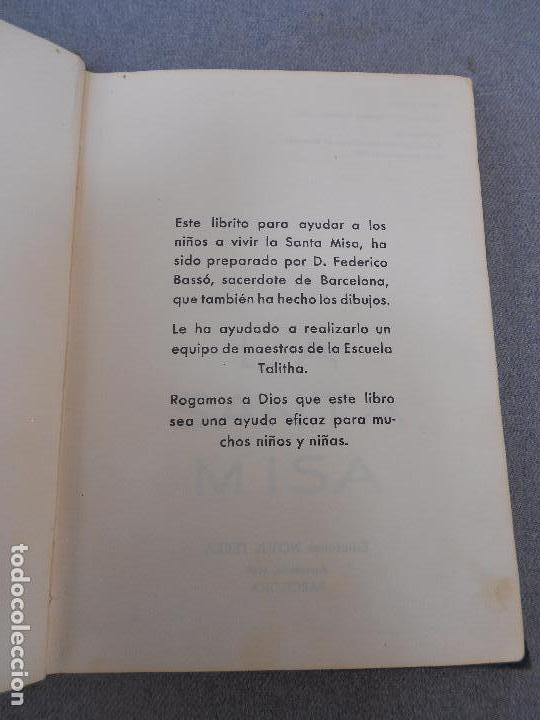 Libros de segunda mano: LA SANTA MISA. EDICION INFANTIL - Foto 4