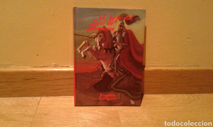 Libros de segunda mano: El hijo del leon de damasco-Emilio Salgari - Foto 1