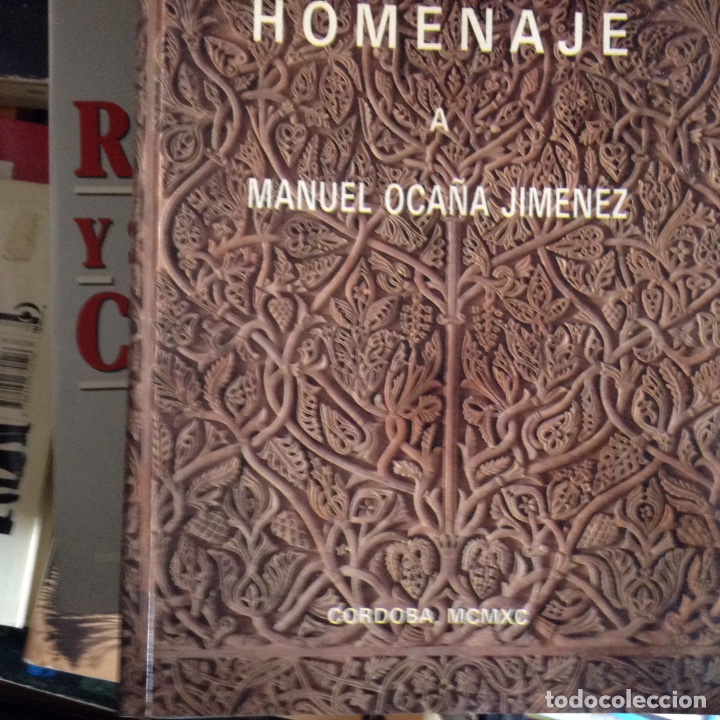 Libros de segunda mano: Homenaje a Manuel Oca&ntilde;a Jim&eacute;nez. Mario L&oacute;pez - Foto 1
