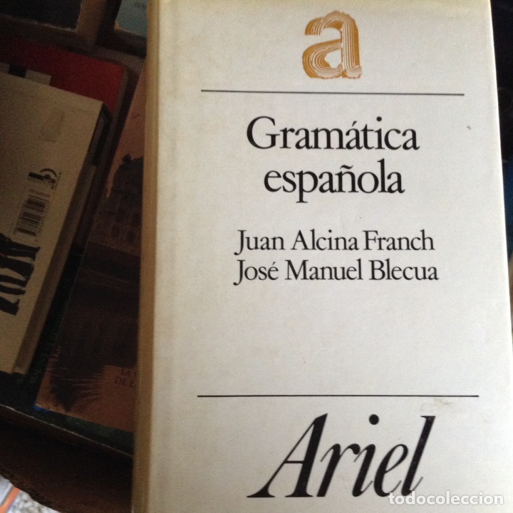 Libros de segunda mano: Gram&aacute;tica espa&ntilde;ola. Juan Alcina - Foto 1