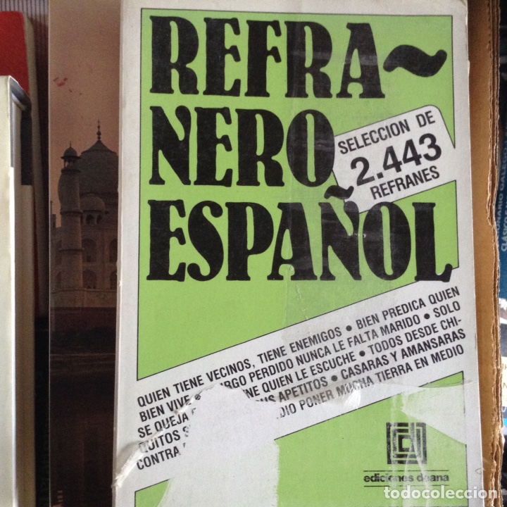 Libros de segunda mano: Refranero espa&ntilde;ol - Foto 1