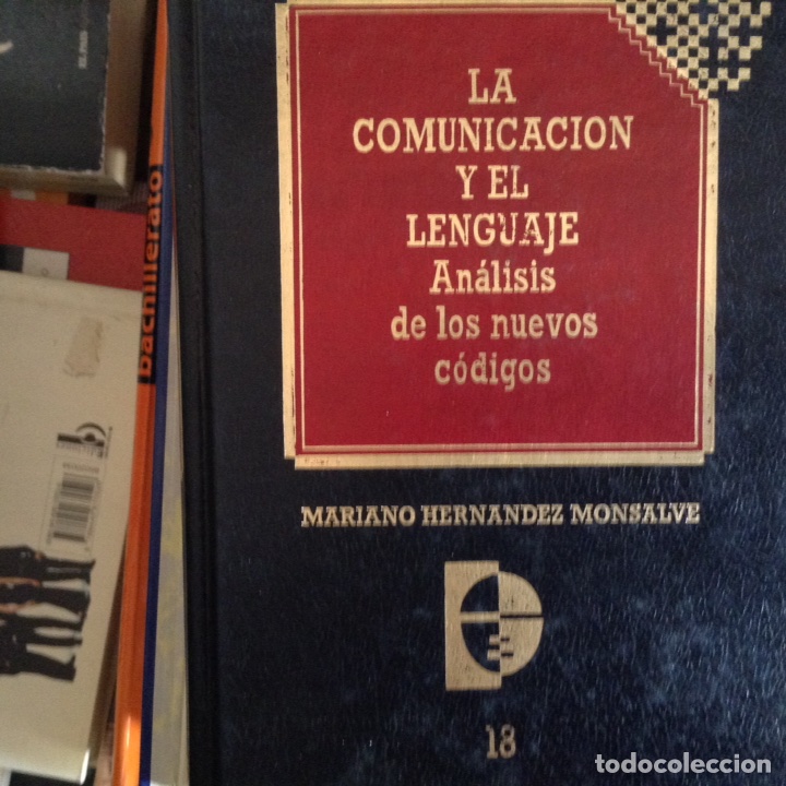 Libros de segunda mano: La comunicaci&oacute;n y el lenguaje. Mariano Hern&aacute;ndez. - Foto 1