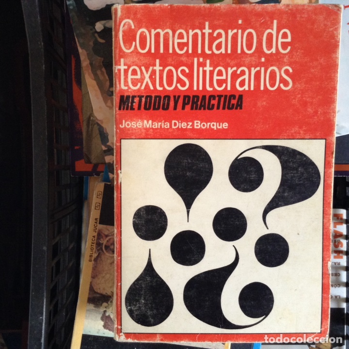 Libros de segunda mano: Comentarios de textos literarios. J. M&ordf; Diez Borque - Foto 1