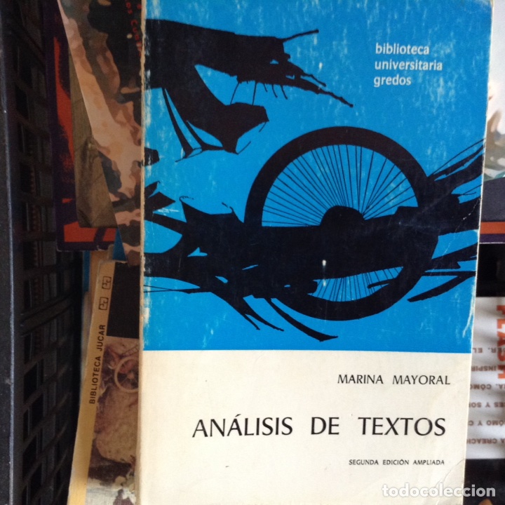 Libros de segunda mano: An&aacute;lisis de textos. Marina Mayoral - Foto 1