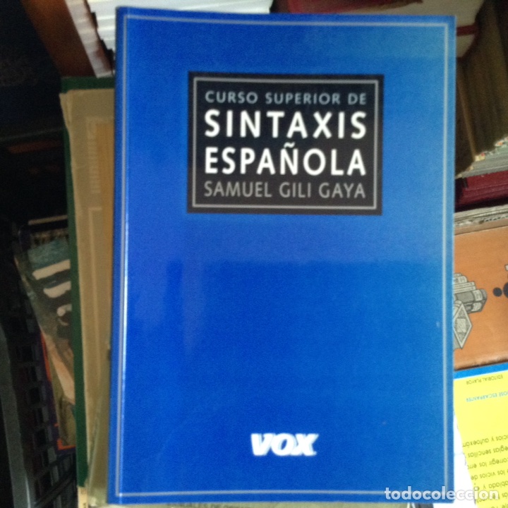 Libros de segunda mano: Curso superior de sintaxis espa&ntilde;ola. Samuel,Gili - Foto 1