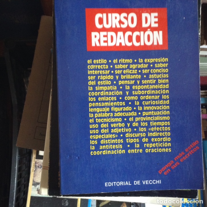 Libros de segunda mano: Curso de redacci&oacute;n. Francisco All&eacute;s - Foto 1