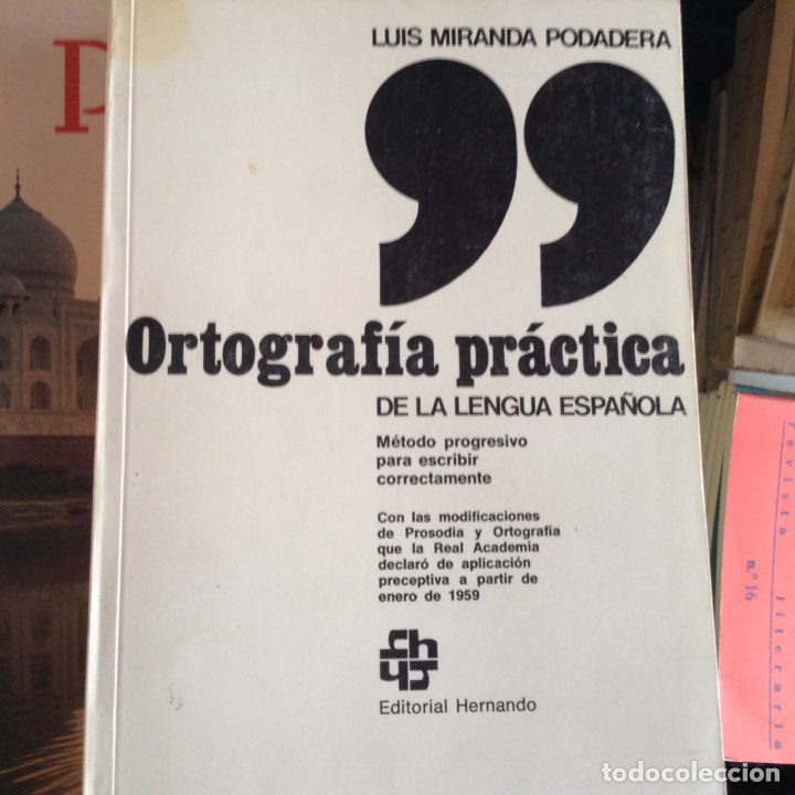 Libros de segunda mano: Ortograf&iacute;a pr&aacute;ctica de la lengua espa&ntilde;ola - Foto 1