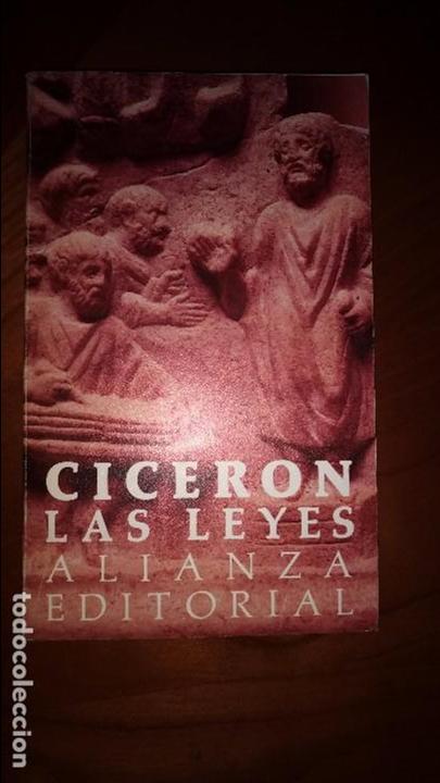 Libros de segunda mano: Cicer&oacute;n. Las Leyes. Introducci&oacute;n y notas de Roger Labrousse. - Foto 1