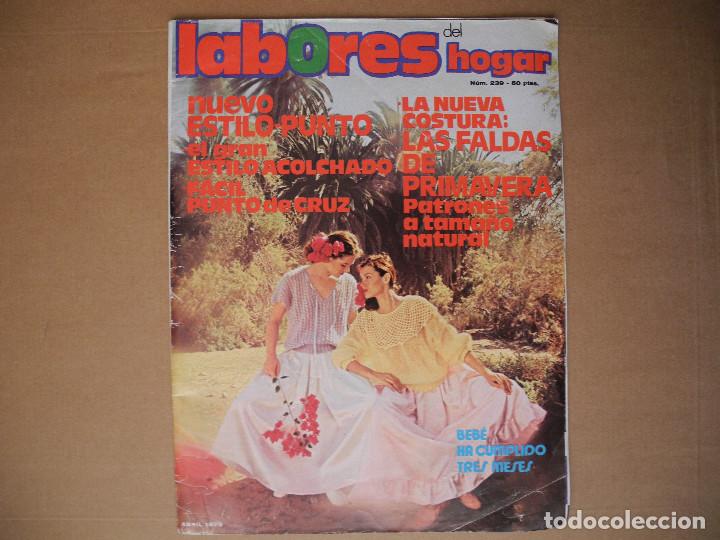 Libros de segunda mano: Labores del hogar n. 239 abril 1978. - Foto 1