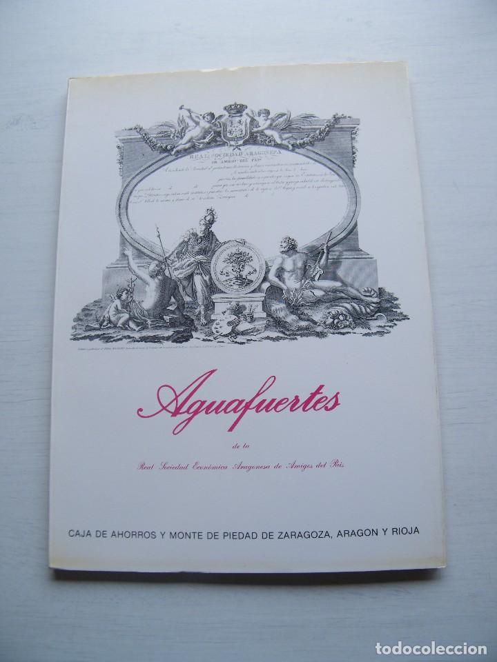Libri di seconda mano: AGUAFUERTES DE LA REAL SOCIEDAD ECON&Oacute;MICA ARAGONESA DE AMIGOS DEL PA&Iacute;S - JUAN BAUTISTA PINARESI