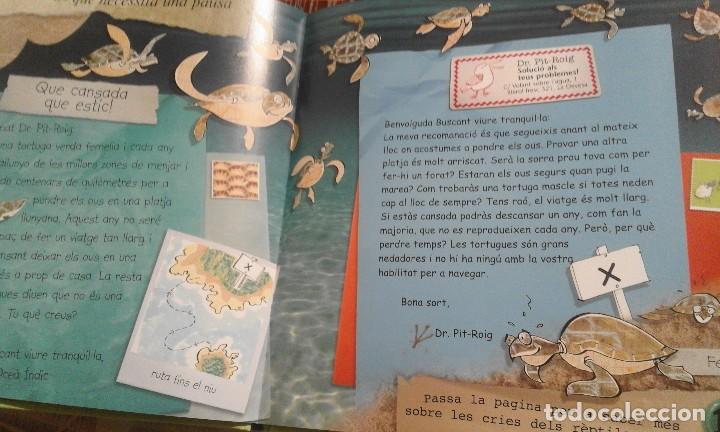 Libros de segunda mano: Pregunta al Dr. Pit-Roig sobre R&egrave;ptils - Claire Llewellyn - en catal&agrave; - Foto 3