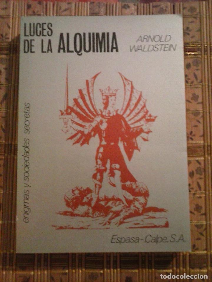 Libros de segunda mano: Luces de alquimia - Arnold Waldstein - Foto 1