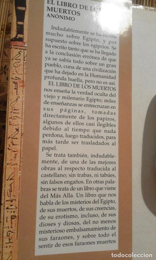 Libros de segunda mano: El libro de los Muertos - An&oacute;nimo - Foto 3
