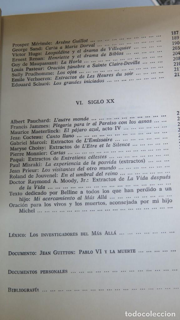 Libros de segunda mano: ANTOLOGIA DEL MAS ALLA. BELLINE - Foto 4