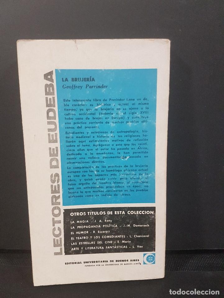 Libros de segunda mano: LA BRUJER&Iacute;A,GEOFFREY PARRINDER - Foto 2