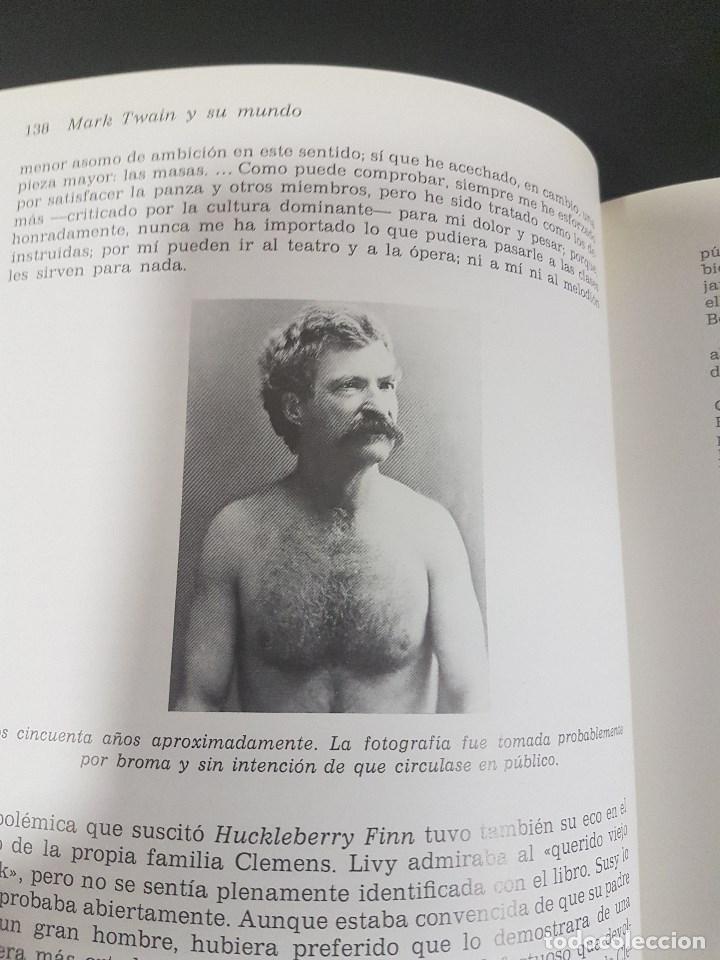 Libros de segunda mano: MARK TWAIN Y SU MUNDO,JUSTIN KAPLAN,ILUSTRADO. - Foto 4