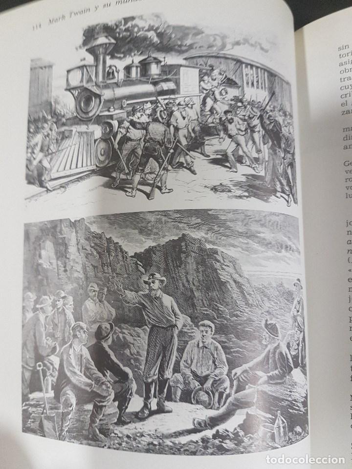 Libros de segunda mano: MARK TWAIN Y SU MUNDO,JUSTIN KAPLAN,ILUSTRADO. - Foto 6
