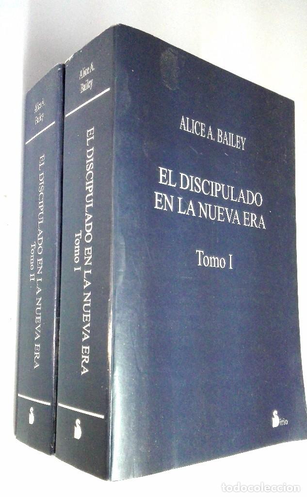 Libros de segunda mano: EL DISCIPULADO EN LA NUEVA ERA *** ALICE A. BAILEY *** DOS TOMOS - Foto 1
