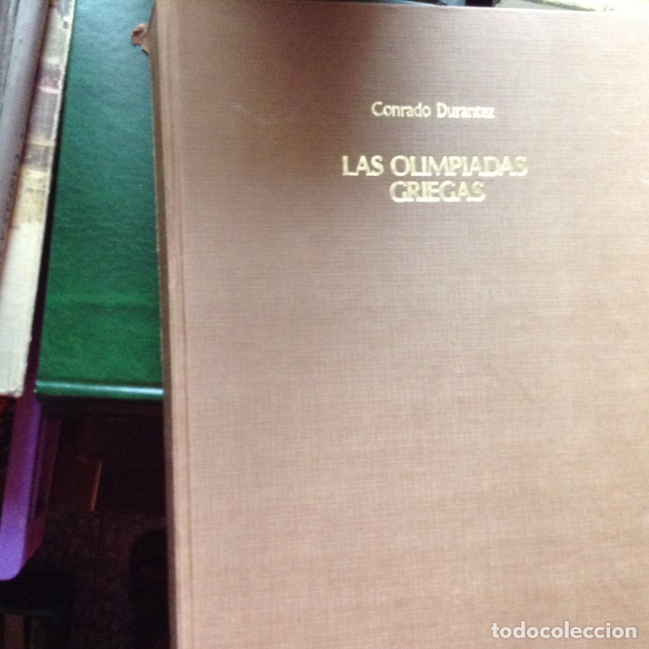 Libros de segunda mano: Las olimpiadas griegas. Conrado Dur&aacute;ntez - Foto 1