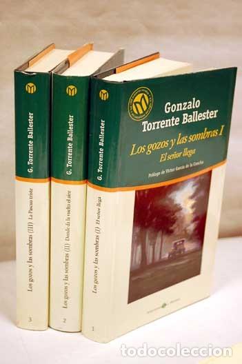 Libros de segunda mano: GONZALO TORRENTE BALLESTER LOS GOZOS Y LAS SOMBRAS 3 TOMOS - Foto 1