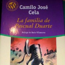 Libros de segunda mano: LA FAMILIA DE PASCUAL DUARTE - CAMILO JOSE CELA