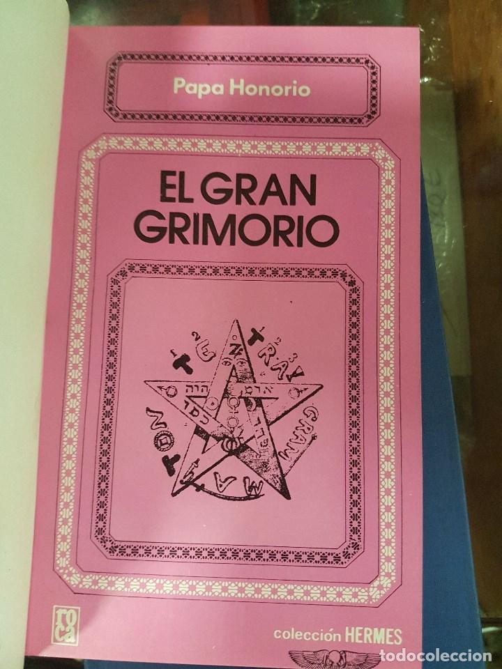 Libros de segunda mano: EL GRAN GRIMORIO,ENCUADERNADO - Foto 1