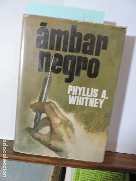 Libros de segunda mano: &Aacute;mbar negro. WHITNEY, Phyllis A. Ed. Planeta. Barcelona 1966 - Foto 1