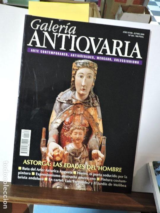 Libri di seconda mano: Revista Galer&iacute;a Antiquaria, n&ordm; 184. Astorga: las edades del hombre. Junio 2000