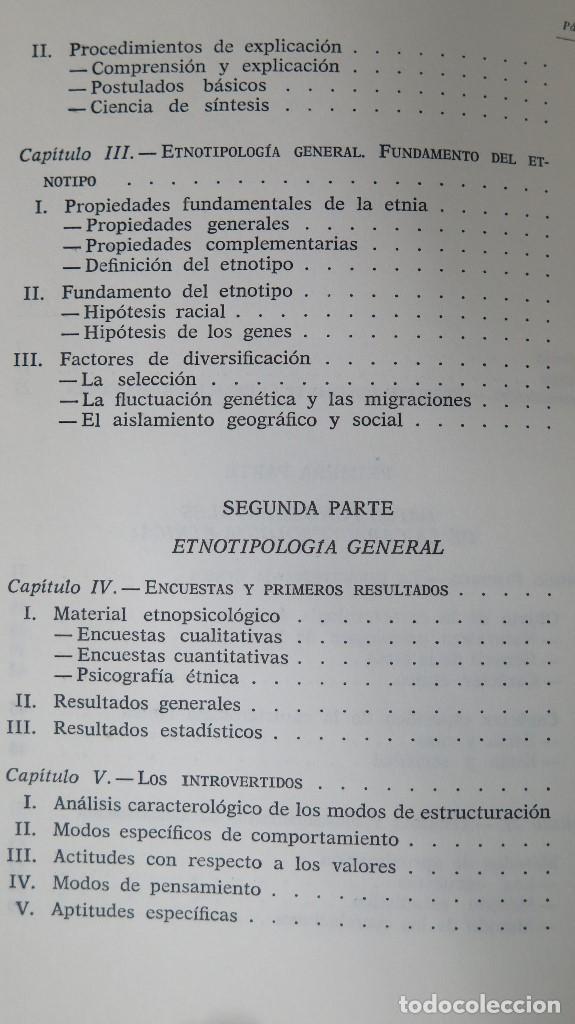 Libros de segunda mano: CARACTEROLOGIA ETNICA. PAUL GRIEGER - Foto 4