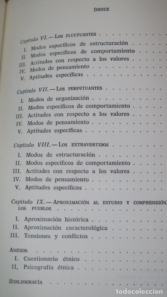 Libros de segunda mano: CARACTEROLOGIA ETNICA. PAUL GRIEGER - Foto 5