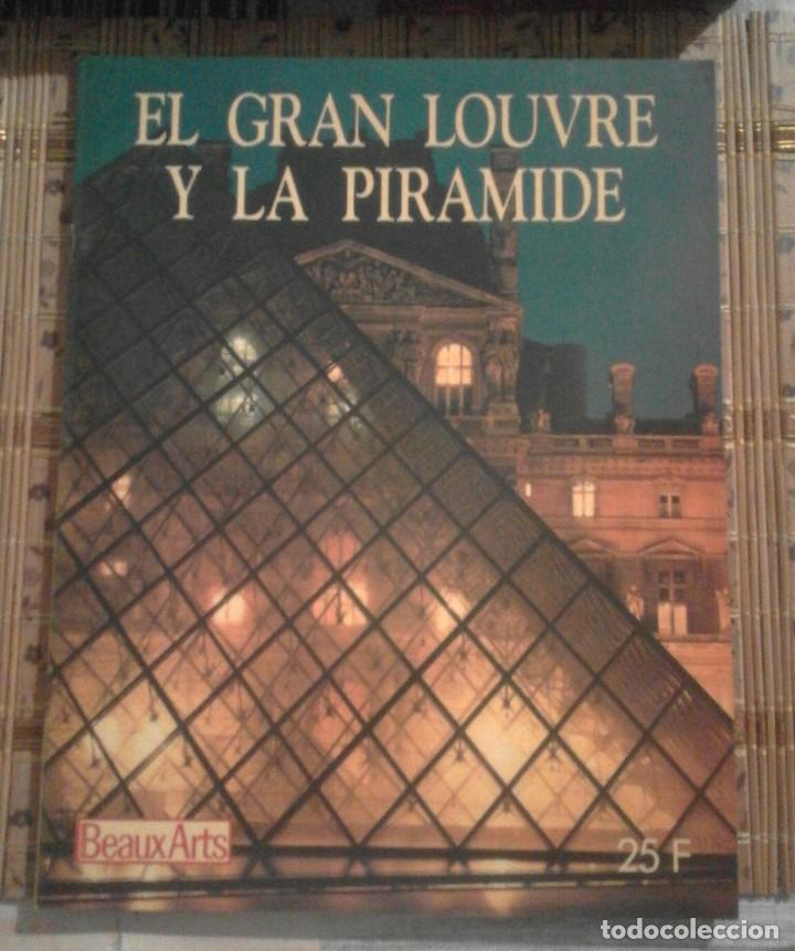 Libros de segunda mano: El gran Louvre y la Pir&aacute;mide - Los grandes museos - V.V.A.A: - Foto 1