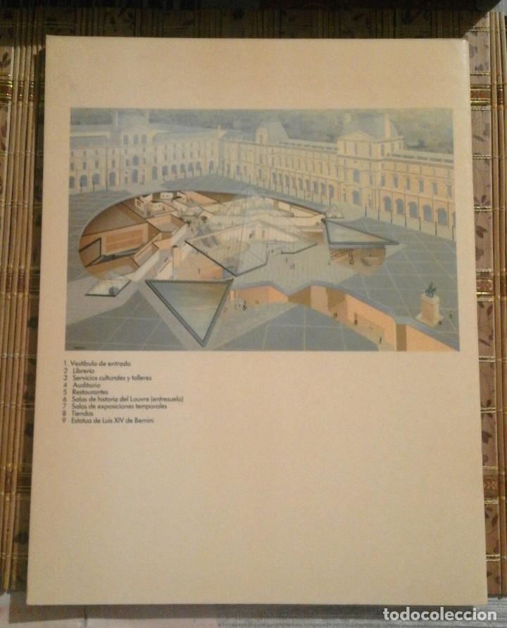 Libros de segunda mano: El gran Louvre y la Pir&aacute;mide - Los grandes museos - V.V.A.A: - Foto 2